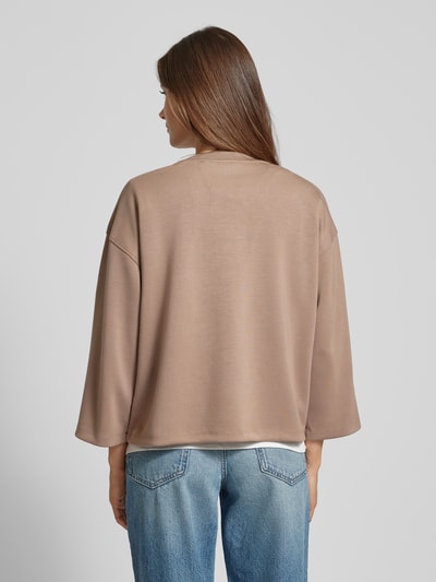 B.Young Sweatshirt mit Rundhalsausschnitt Modell 'BYTullas' Beige 5