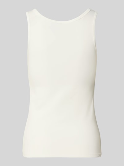 Jake*s Casual Slim Fit Top aus Modal-Mix Offwhite 3