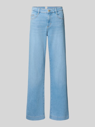 Brax Flared Jeans mit elastischem Bund Modell 'MAINE' Hellblau 2