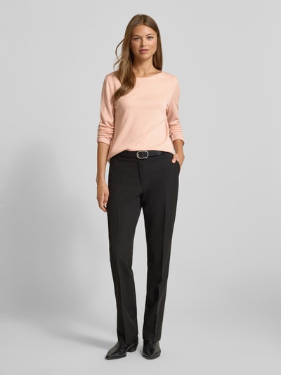 Marc O'Polo Regular Fit Strickpullover aus Merinowolle Rosa 1