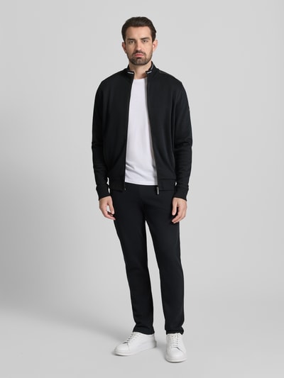 bugatti Sweatjacke mit Stehkragen Black 1