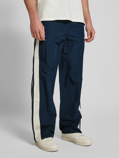 PROHIBITED Sweatpants mit elastischem Bund Marine 4