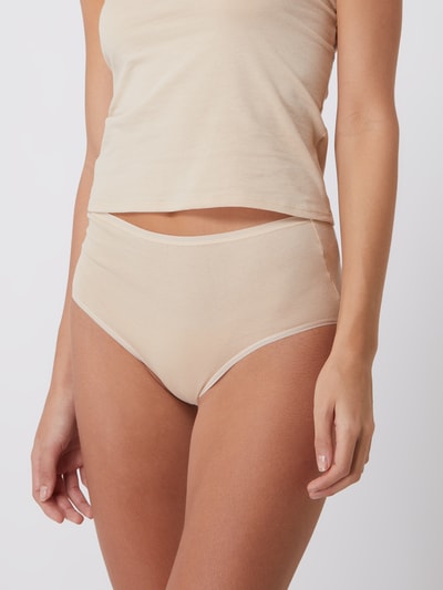 SCHIESSER Slip mit Stretch-Anteil im 3er-Pack Sand 4