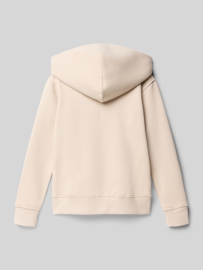 Jack & Jones Regular fit hoodie met kangoeroezak, model 'Jeurban' Ecru - 3