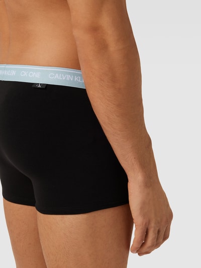 Calvin Klein CK One Cotton Stretch Low Rise Trunk 3-Pack Black