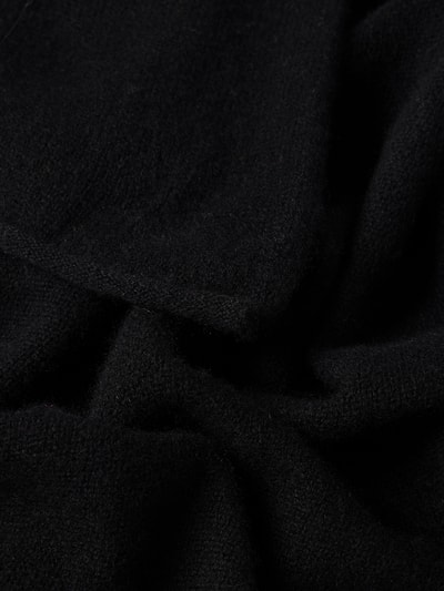 Christian Berg Woman Schal aus Kaschmir mit Rollsaum Black 2