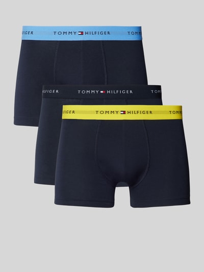 Tommy Hilfiger Trunks mit elastischem Logo-Bund im 3er-Pack Gelb 1