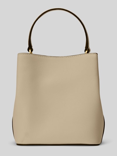 Lauren Ralph Lauren Handtas met twee handvatten van puur leer Beige - 6