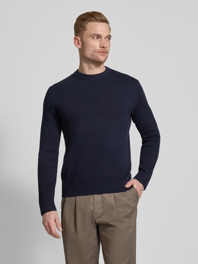 Jack & Jones Premium Strickpullover mit Rundhalsausschnitt Modell 'BLAMILANO' Blau 4