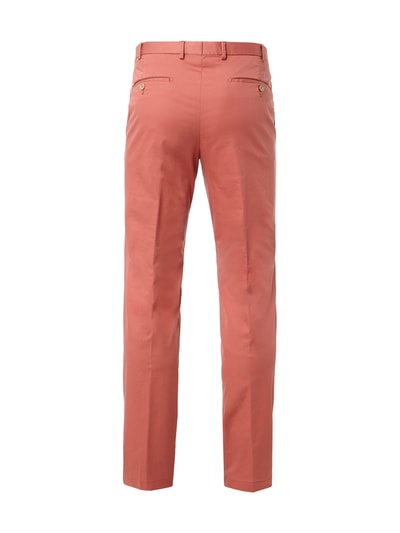 HILTL SENSE Slim Fit Chino mit Stretch-Anteil  Koralle 4