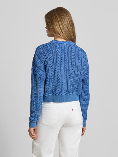 Tommy Jeans Regular Fit Pullover aus reiner Baumwolle Blau 5