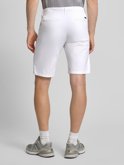 Jack & Jones Regular Fit Bermudas mit Eingrifftaschen Modell 'IBOWIE' Weiss 5