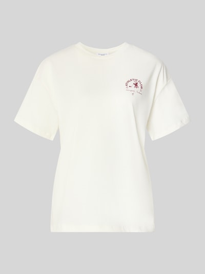 Marc O'Polo DENIM Regular Fit T-Shirt aus reiner Baumwolle Offwhite 2