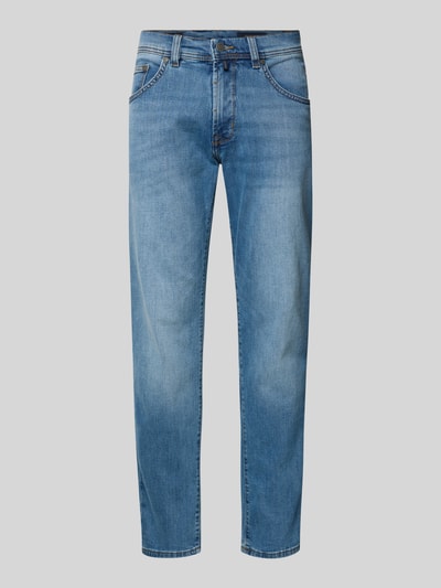 Pierre Cardin Regular Fit Jeans mit Eingrifftaschen Modell 'Dijon' Hellblau 2