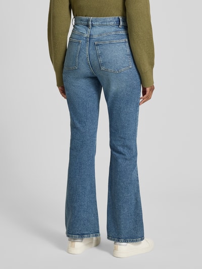 Jake*s Casual Jeansy z poszerzaną nogawką i 5 kieszeniami Jeansowy niebieski 5