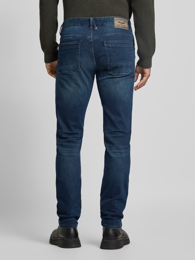 PME Legend Regular Fit Jeans mit Label-Detail Modell 'Nightflight' Jeansblau 5