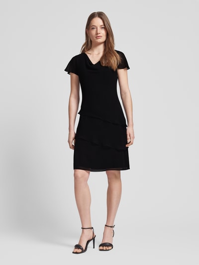 Christian Berg Cocktail Cocktailkleid mit Volants Black 1