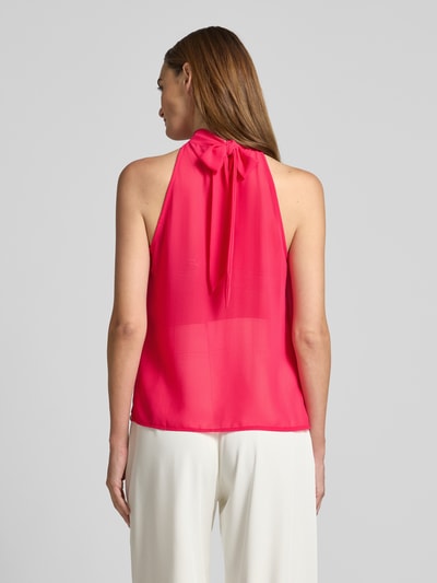 Rinascimento Blusentop mit rückseitiger Schnürung Pink 5
