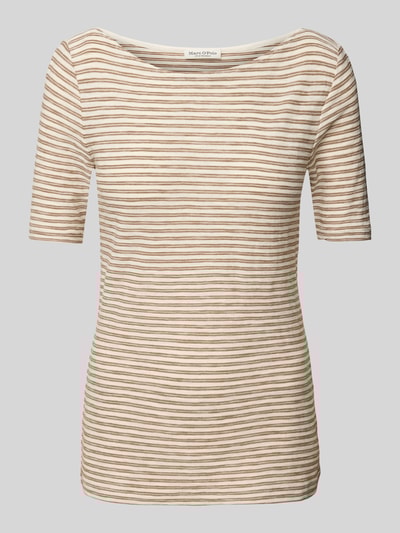 Marc O'Polo Regular fit T-shirt van puur katoen Beige - 2