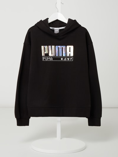 Puma Hoodie met logoprint  Zwart - 1