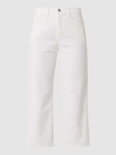 OPUS Wide Leg Jeans mit Stretch-Anteil Modell 'Marny' Offwhite 2