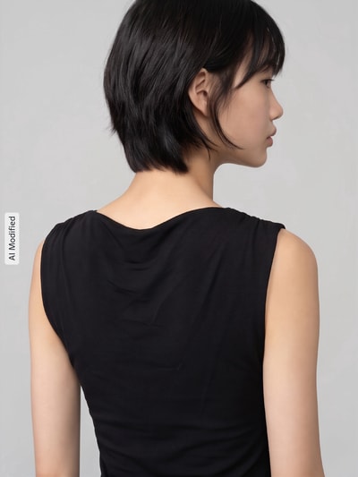 VERO MODA Top mit Schnallen-Applikation Black 3