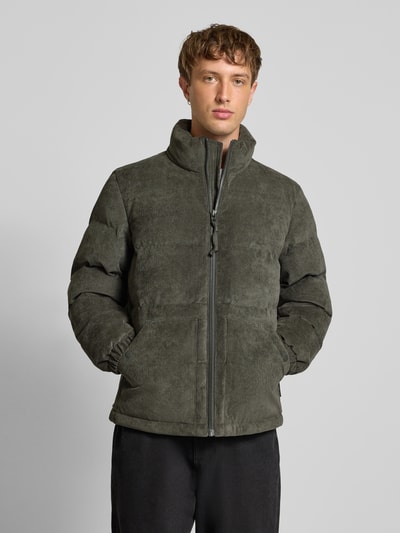 Marc O'Polo Denim Kurtka pikowana o kroju regular fit ze sztruksu  Ciemnobrązowy 4