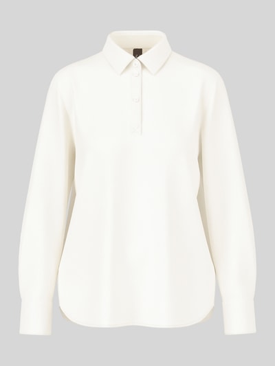 Marc Cain Hemdbluse mit Ballonärmeln Offwhite 2