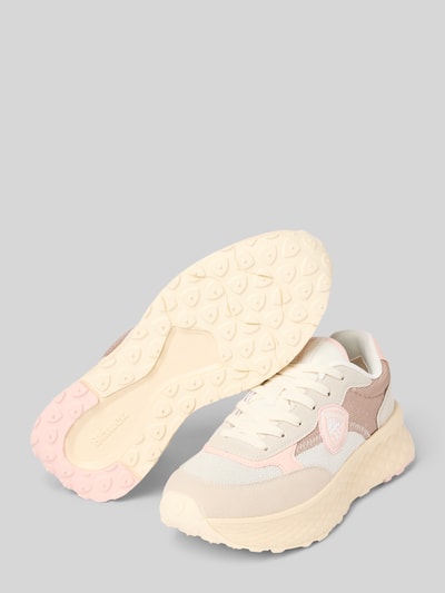 Blauer USA Sneakers met labeldetail Offwhite - 4