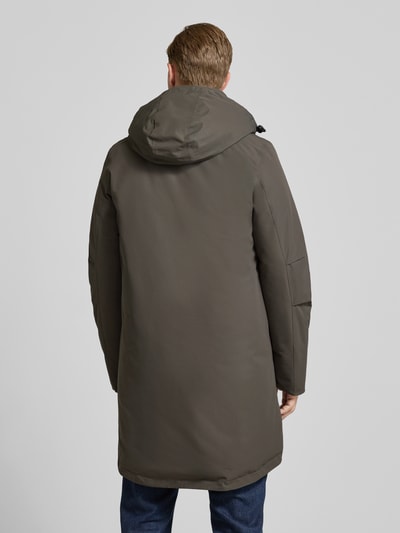 ECOALF Parka mit Kapuze und Pattentaschen Modell 'NEW ICEBERG' Hellgrau 5