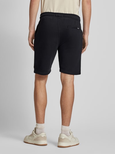 Blend Korte regular fit sweatshorts met labelpatch Zwart - 5