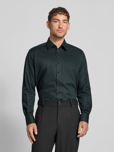 ETERNA Comfort Fit Business-Hemd mit Kentkragen Petrol 4