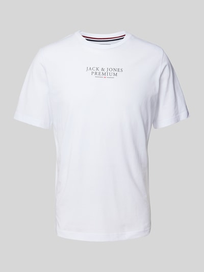 Jack & Jones Premium T-shirt met labelprint Wit - 2