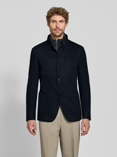 JOOP! COLLECTION Slim Fit Sakko mit Woll-Anteil Modell 'Hypetar' Marine 4