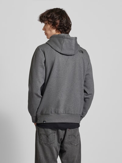 The North Face Hoodie mit Label-Print Mittelgrau Melange 5