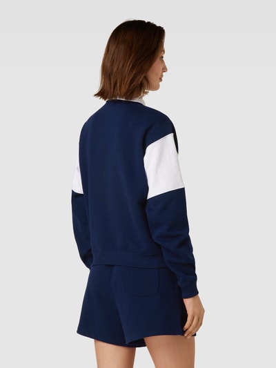 Polo Sport Sweatshirt in Two-Tone-Machart Marine 5