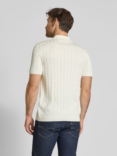 JOOP! Collection Gebreid jack met 1/2-mouwen, model 'Kenoro' Offwhite - 5