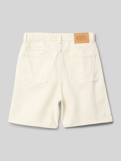 Jack & Jones Jeansshorts im 5-Pocket-Design Modell 'TONY' Ecru 3