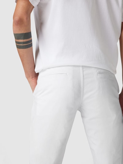 BOSS Orange Hose im Slim Fit Modell 'Schino-Slim' Weiss 3