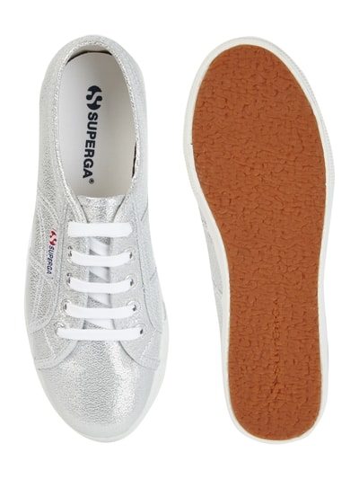 Superga Sneaker mit Glitter-Effekt Silber 5