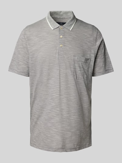 RAGMAN Regular Fit Poloshirt mit Brusttasche Stein 2
