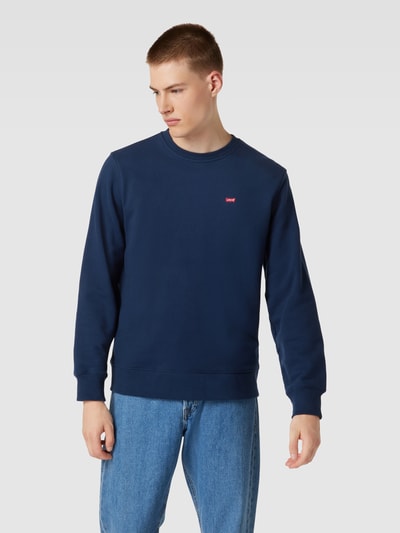 Levi's® Sweatshirt mit Rundhalsausschnitt Dunkelblau 4