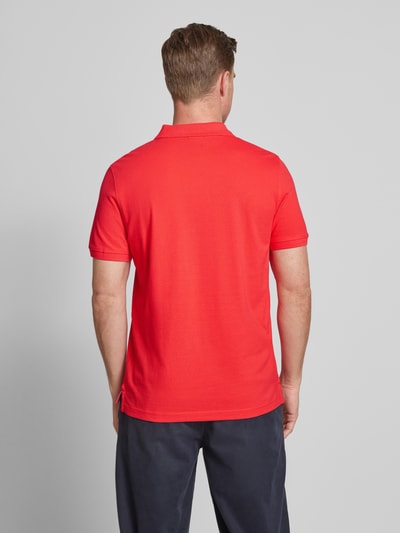 MCNEAL Regular fit poloshirt met labelstitching Lichtrood - 5