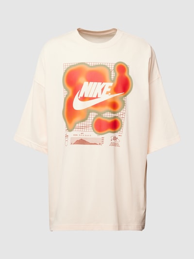 Nike T-Shirt mit Label-Print Apricot 2