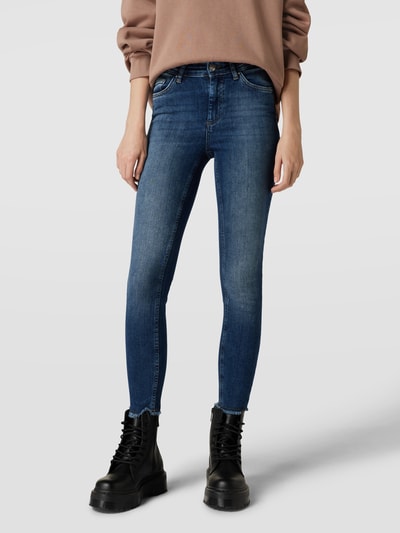 Only Skinny Fit Jeans mit 5-Pocket-Design  Modell 'ONLBLUSH' Jeansblau 4