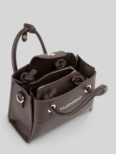 Valentino Bags Umhängetasche in Leder-Optik Modell 'ALEXIA' Dunkelbraun 4