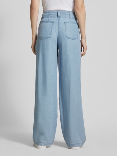 DKNY Straight leg jeans met steekzakken Jeansblauw - 5