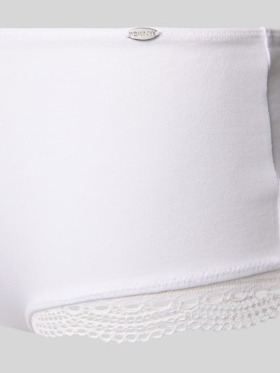 SKINY Broek met gehaakt kant, model 'Classic Cotton' Wit - 2