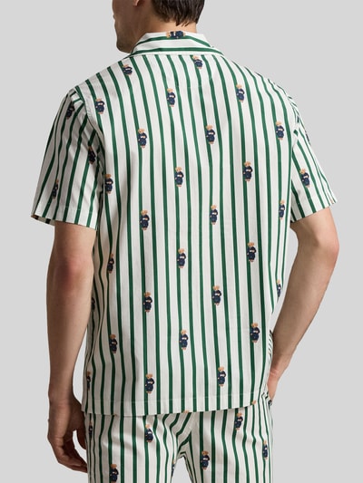 Polo Ralph Lauren Underwear Pyjamabovendeel met all-over motiefprint Donkergroen - 4