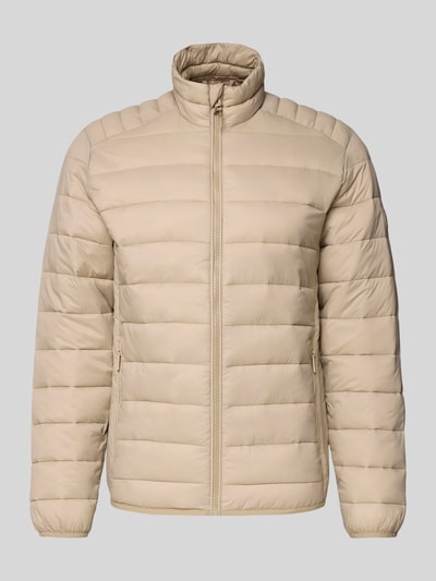 Jack & Jones Steppjacke mit Reißverschluss Modell 'BRADLEY' Beige 2